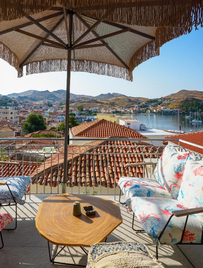 Kale Alti Residences Myrina Esterno foto