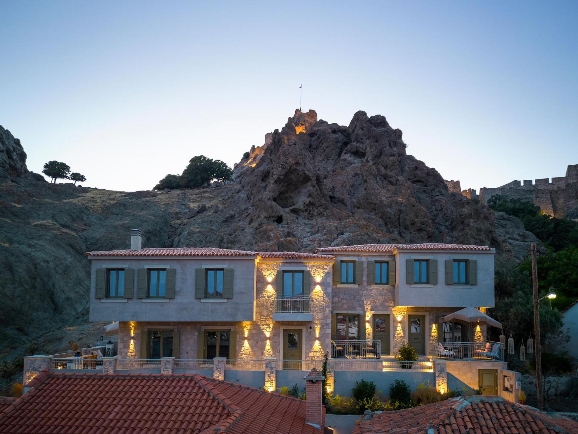 Kale Alti Residences Myrina Esterno foto