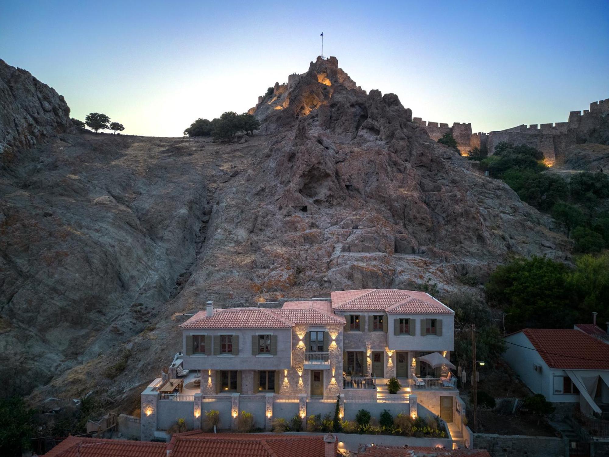 Kale Alti Residences Myrina Esterno foto